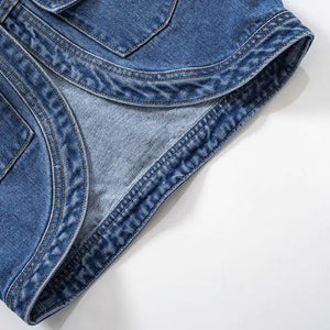 Cropped Denim Jacket Women Rieworkes
