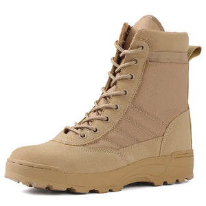 Tactical Black High-Top Combat Boots for Outdoors Mimarta