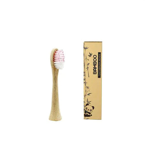 Organic Bamboo Biodegradable Electric Toothbrush Head Rieworkes