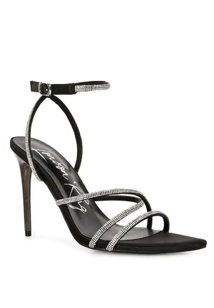 Rhinestone Embellished Stiletto Heels Rieworkes