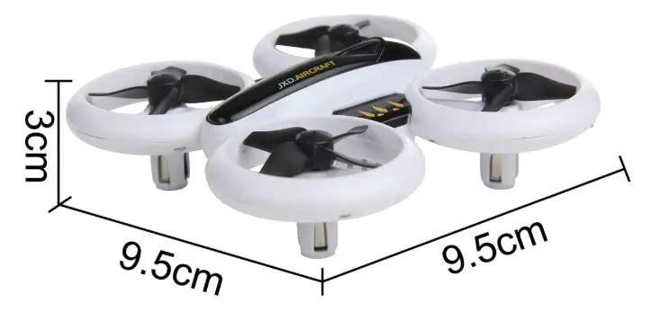 Quadcopter with Colorful LED Lights and Disc Design Mimarta