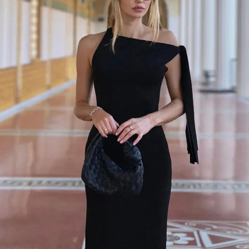 Elegant Summer Women’s Sleeveless Slim Party Dress Mimarta