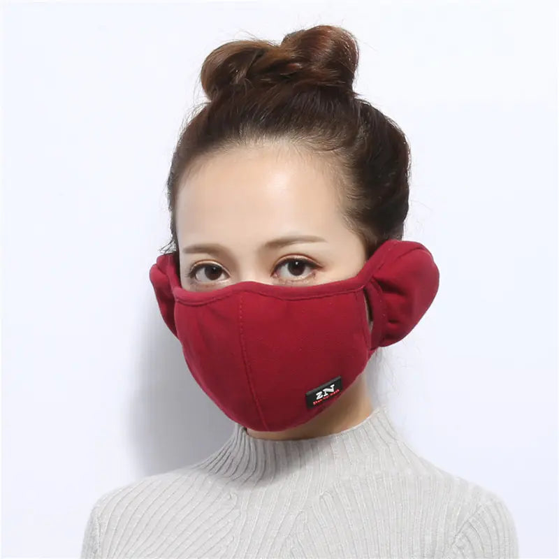 Winter Cycling Ear Cover Mask for Men and Women Mimarta