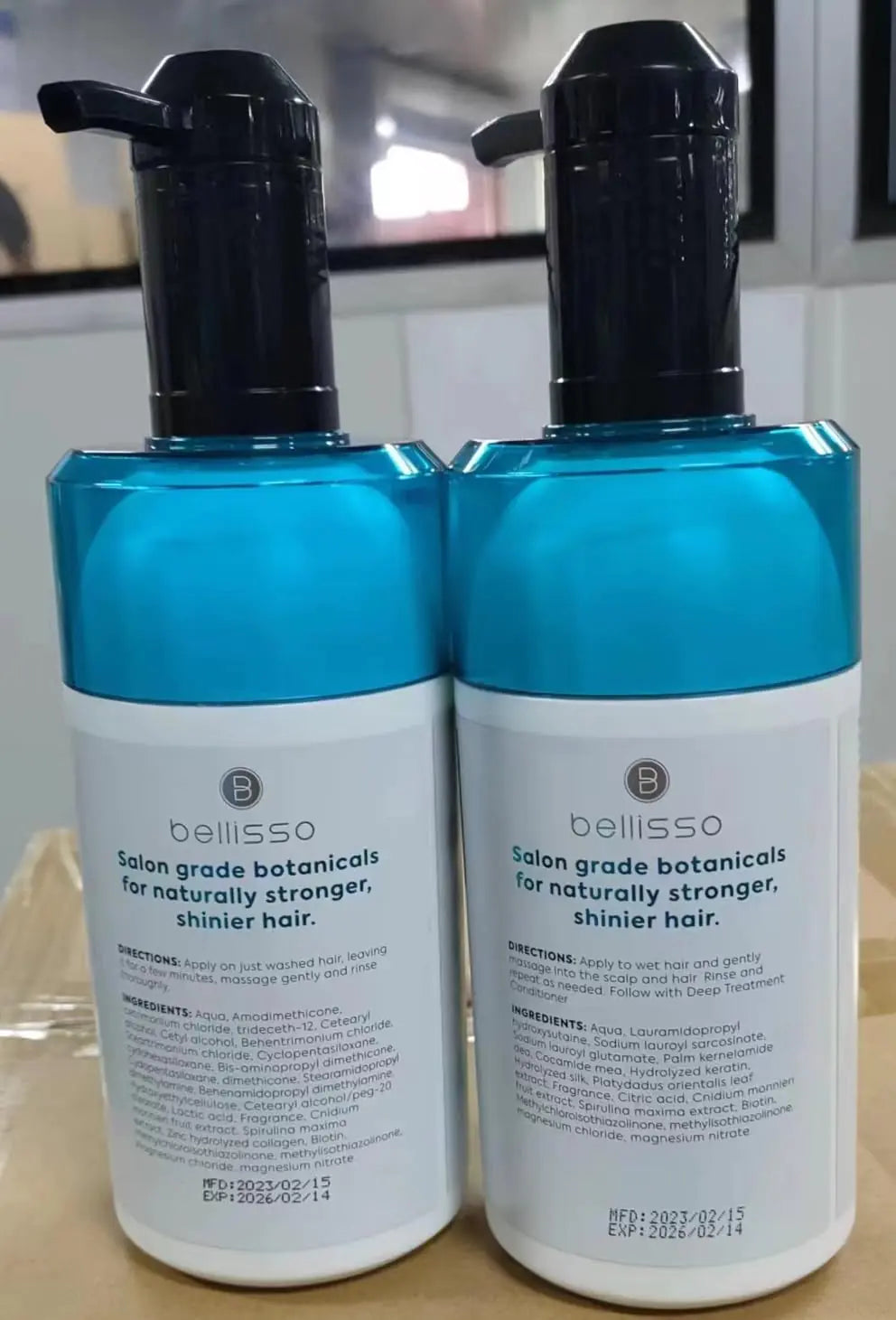 Biotin Shampoo and Conditioner Set - Sulfate and Paraben Free Treatment for Men and Women - Hair Thickening Volumizing Products to Help Boost Thinning Hair with Added Keratin 16 Fl Oz (Pack of 2) Rieworkes