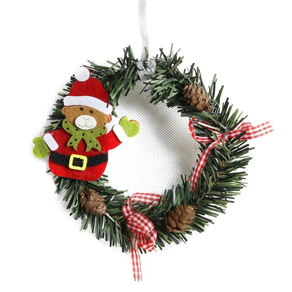 Christmas Wreath Wood Christmas Decor Rieworkes