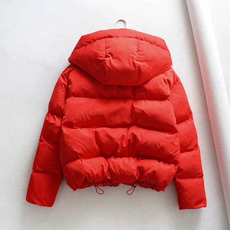 Cotton Padded Jacket Winter Hooded Rieworkes