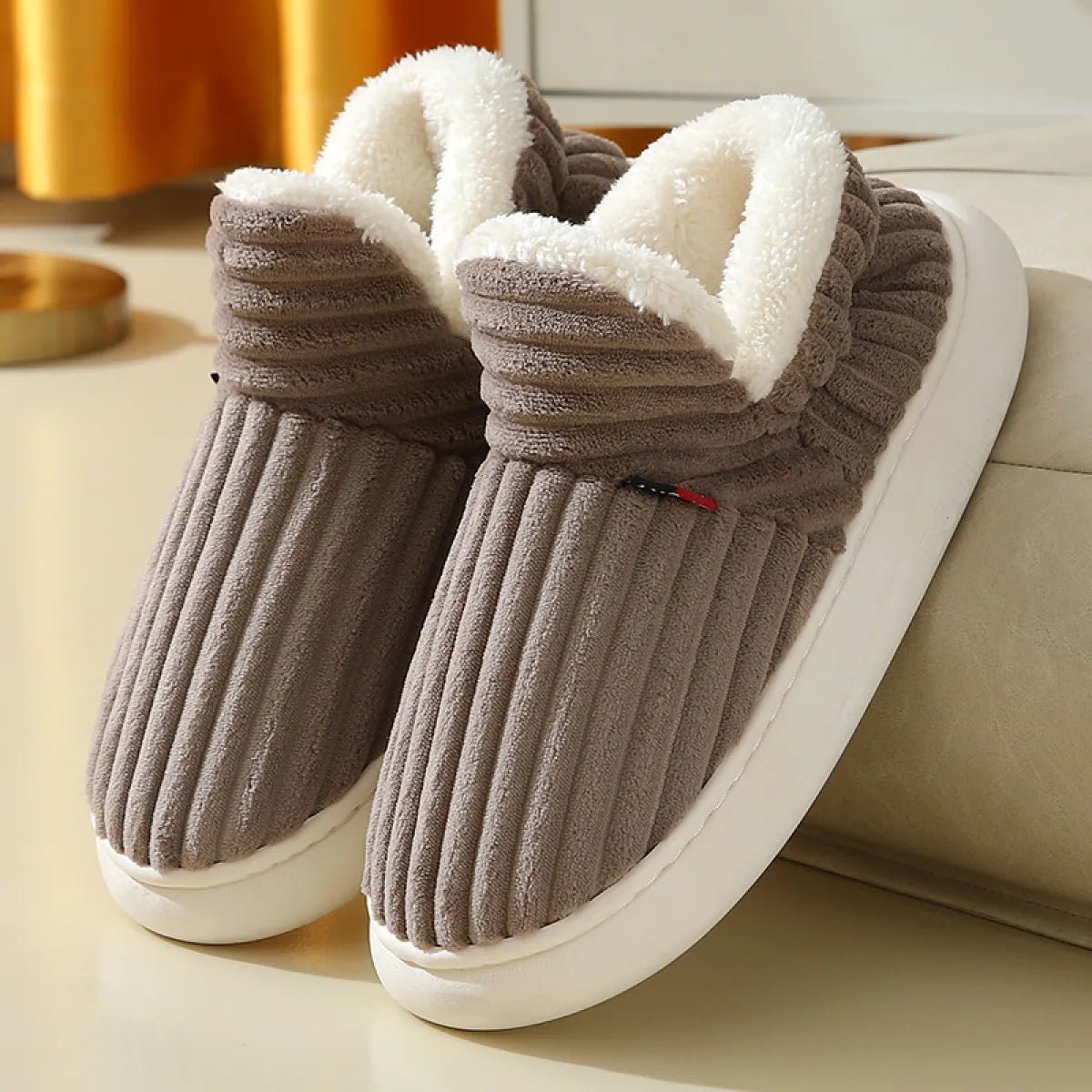 Warm Fur Slippers For Men and Women Rieworkes
