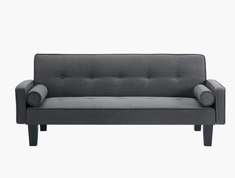 Fabric Sofa, Medieval Love Seat Sofa Furniture, With Pillows, Living Room Button Tufted Sofa, Pull Point Design Rieworkes