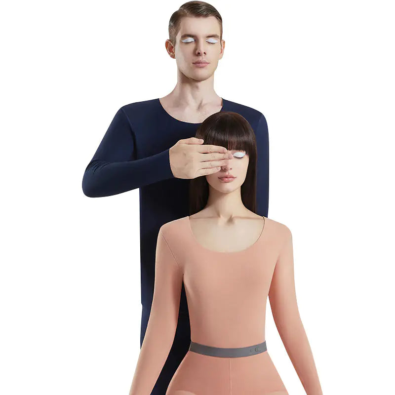 Seamless Thermal Underwear Set for Couples (Winter) Mimarta