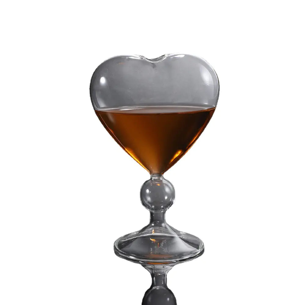 Heart-Shaped Cocktail Glass - Creative Japanese Design Mimarta