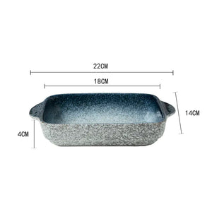 Creative Ceramic Baking Bowl for Microwave Use Mimarta