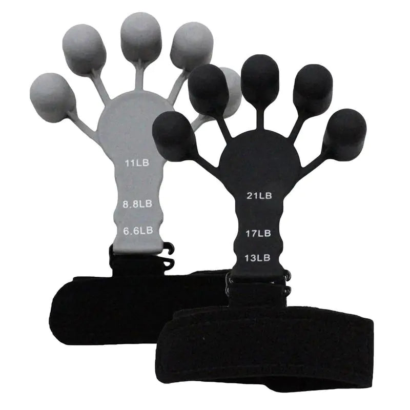 Silicone Grip Strengthener - Finger Exerciser for Gym Fitness and Training Rieworkes
