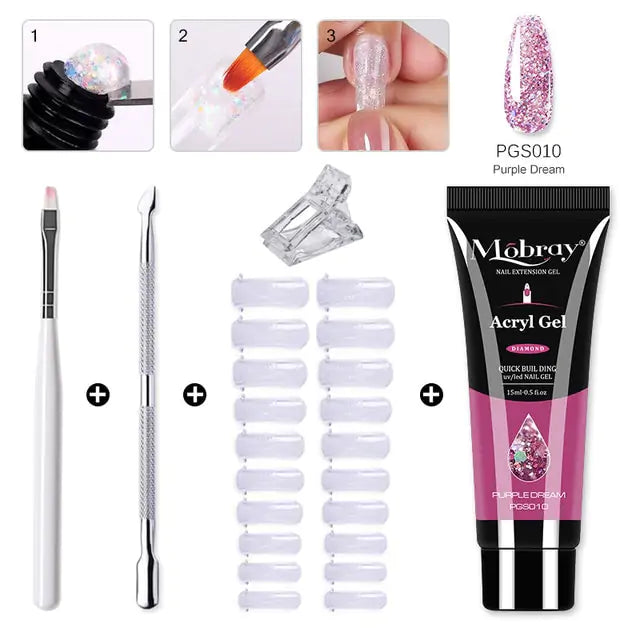 Poly Nail Gel Set Rieworkes
