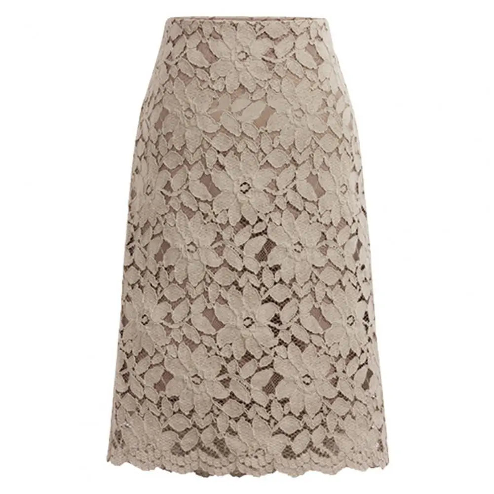 Lace Elegant Office Skirts Rieworkes