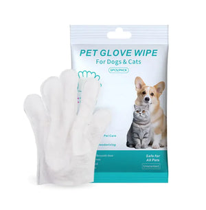 Pet Cleaning Gloves & Wipes Mimarta