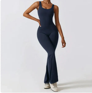 Elegant Flared Jumpsuit Rieworkes