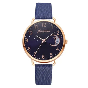 Moon Numbers Bracelet Watches Set Rieworkes