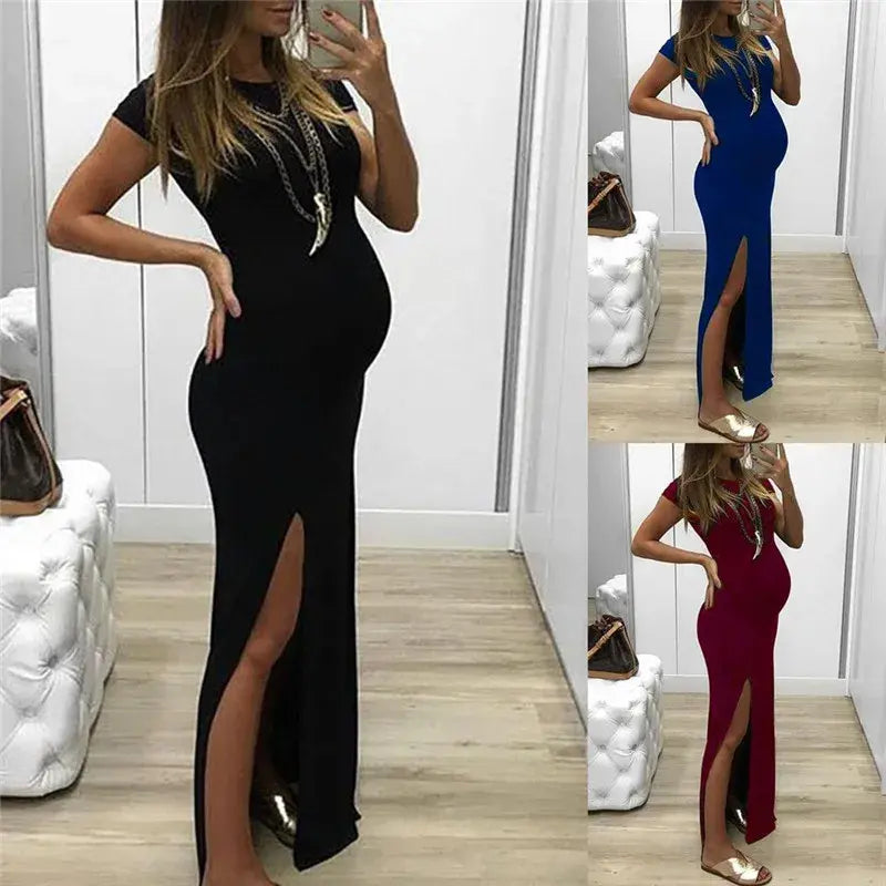 Long Dress Pregnancy Clothes Rieworkes