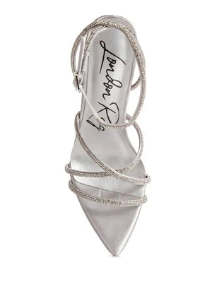 Rhinestone Embellished Stiletto Heels Rieworkes