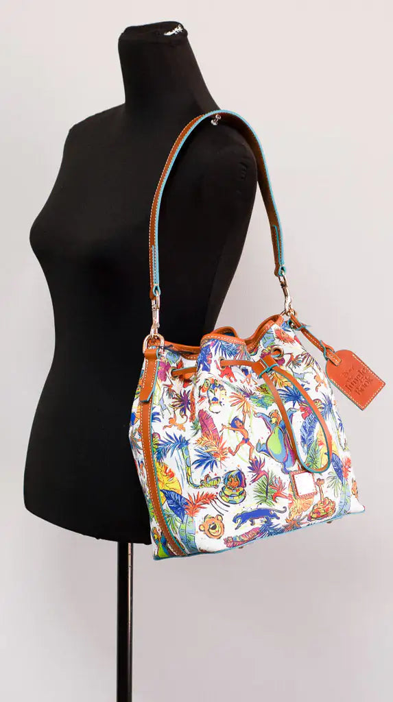 Dooney &amp; Bourke Disney Medium Jungle Book Bucket Bag Rieworkes