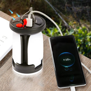 High Power Solar LED Camping Lantern Rieworkes