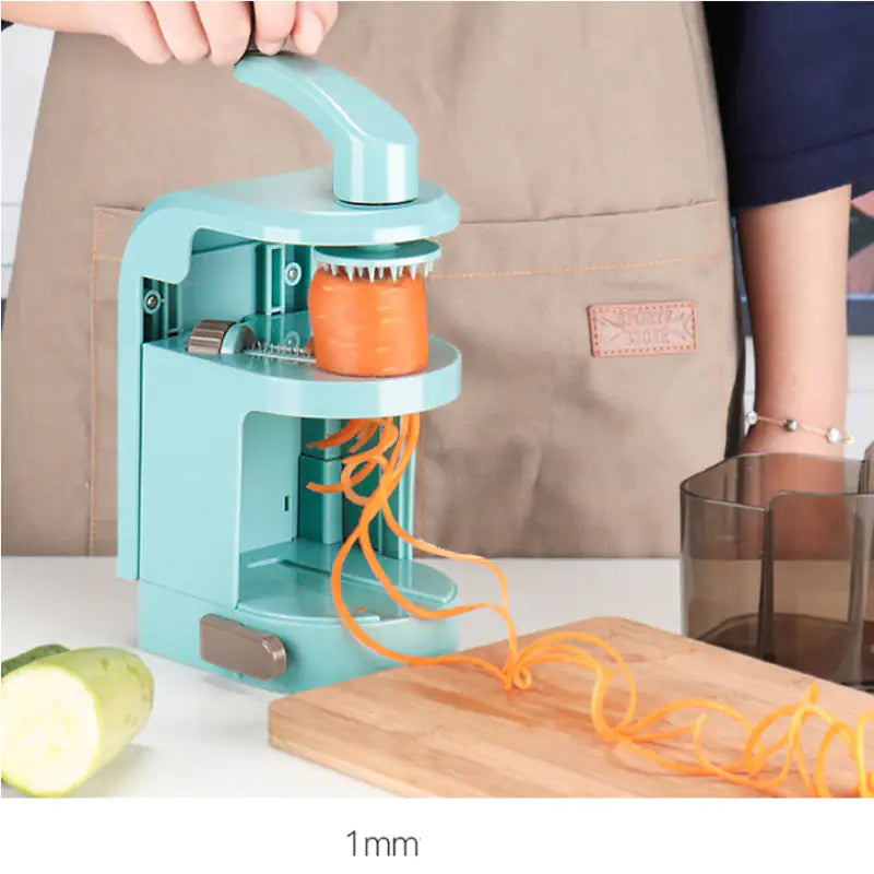 Top Chef Spiralizer Hand Cranked Salad Maker is ready Rieworkes