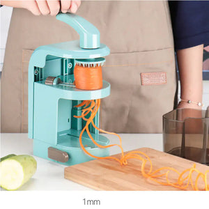 Top Chef Spiralizer Hand Cranked Salad Maker is ready Rieworkes