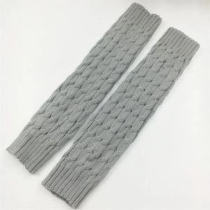 Winter Women's Knitted Knee-High Boot Sock Set Mimarta
