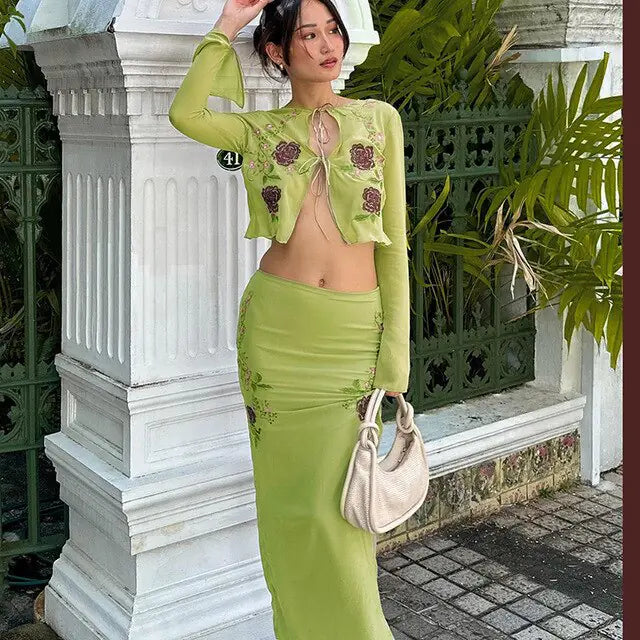 See Through Dress Sets Rieworkes