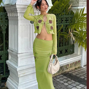 See Through Dress Sets Rieworkes