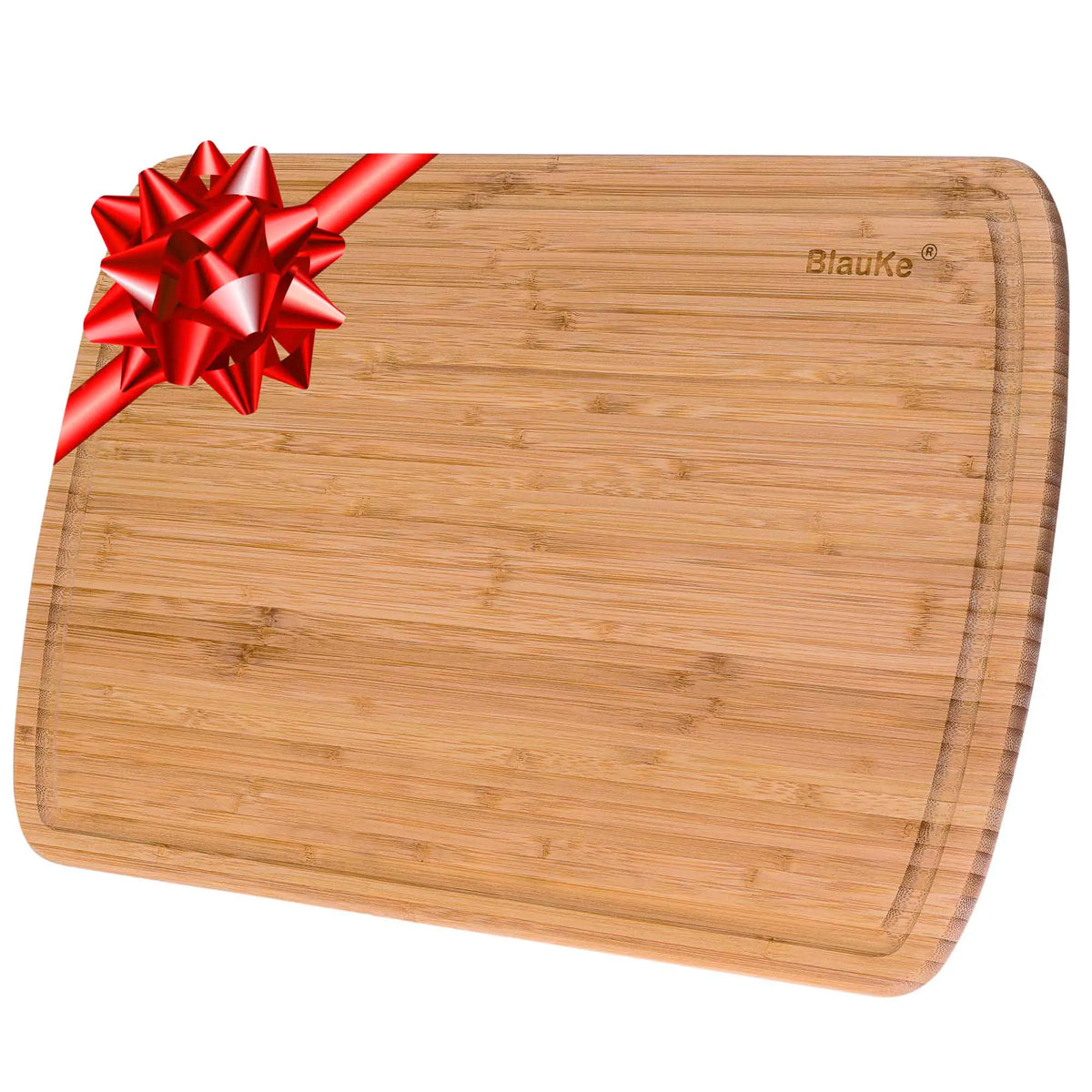 Extra Large Wood Cutting Board 18x12 inch - Butcher Block with Juice Groove, Serving Tray - Wooden Chopping Board for Kitchen Mimarta
