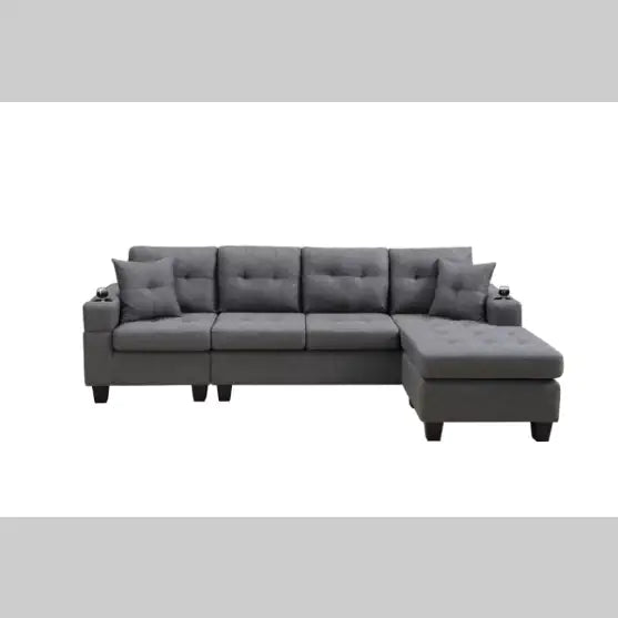 Fabric Sectional Sofa Rieworkes