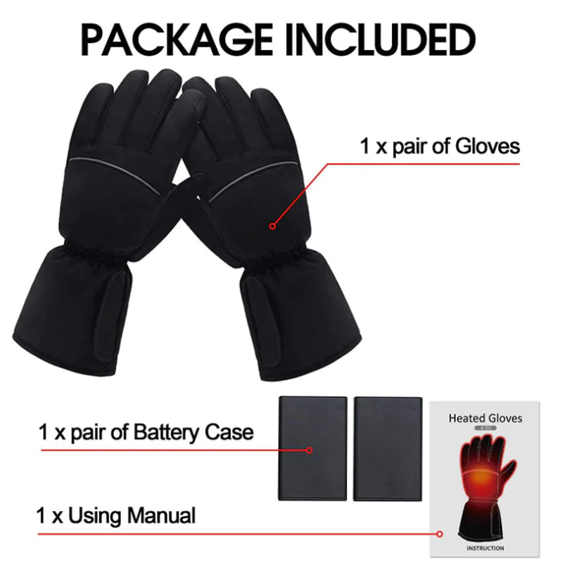 Heated Winter Gloves with Temperature Control Mimarta