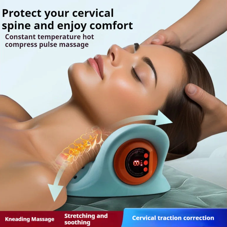 Portable Cervical Neck Massager Pillow Rieworkes