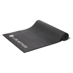The DB Method Machine Yoga Mat for Home Gym Exercise Equipment Machine Stability Non Slip Indoor Mat for Pilates Stretching Fitness Bike or Squat Machine Floor Protector Mats Black Mimarta