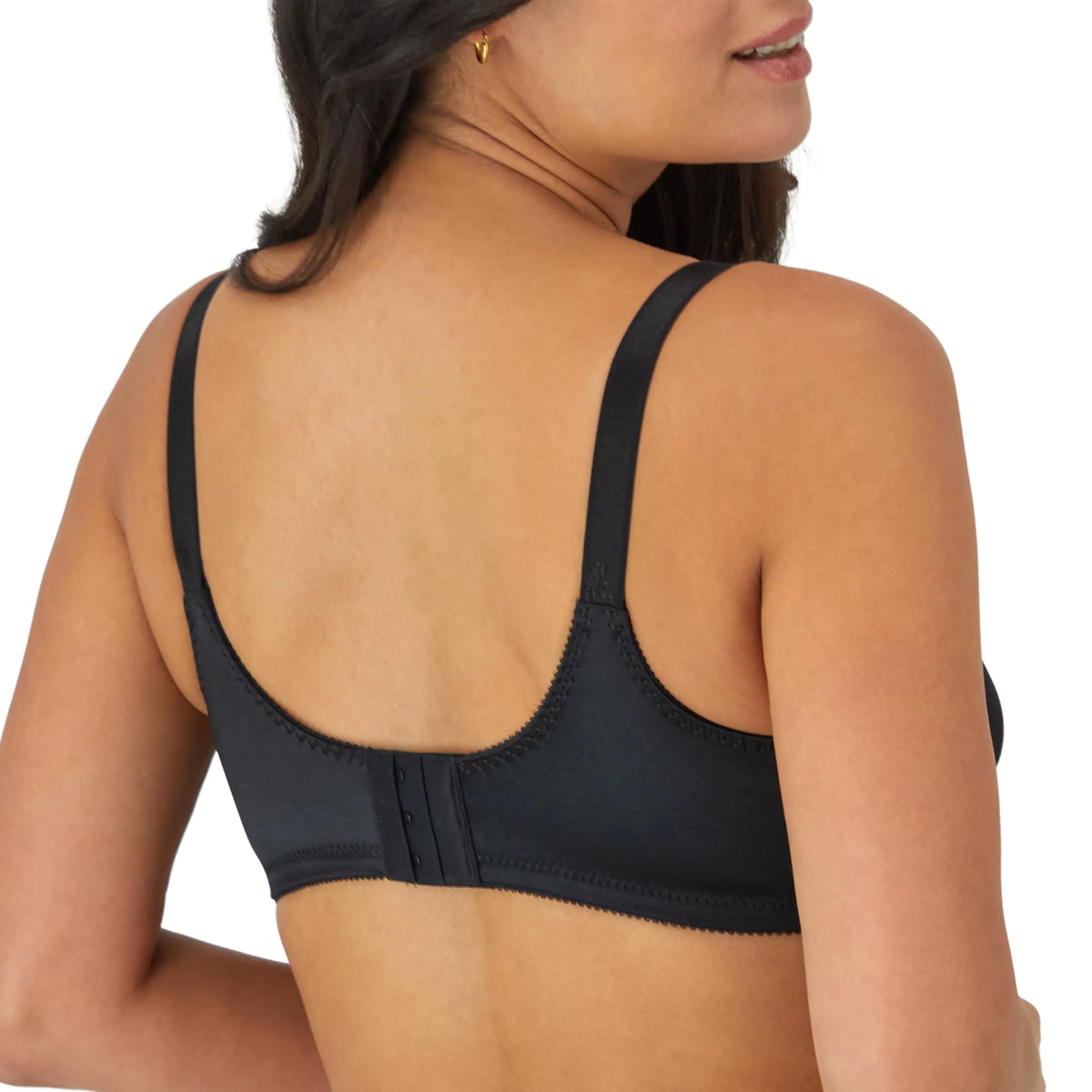 Bali Women's Double Support Wireless Bra,Comfortsoft Full Coverage Wirefree Bra,Df3820 42DD Black Rieworkes