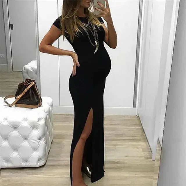 Long Dress Pregnancy Clothes Rieworkes