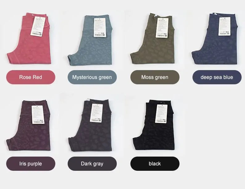 Patterned Yoga Pants Rieworkes