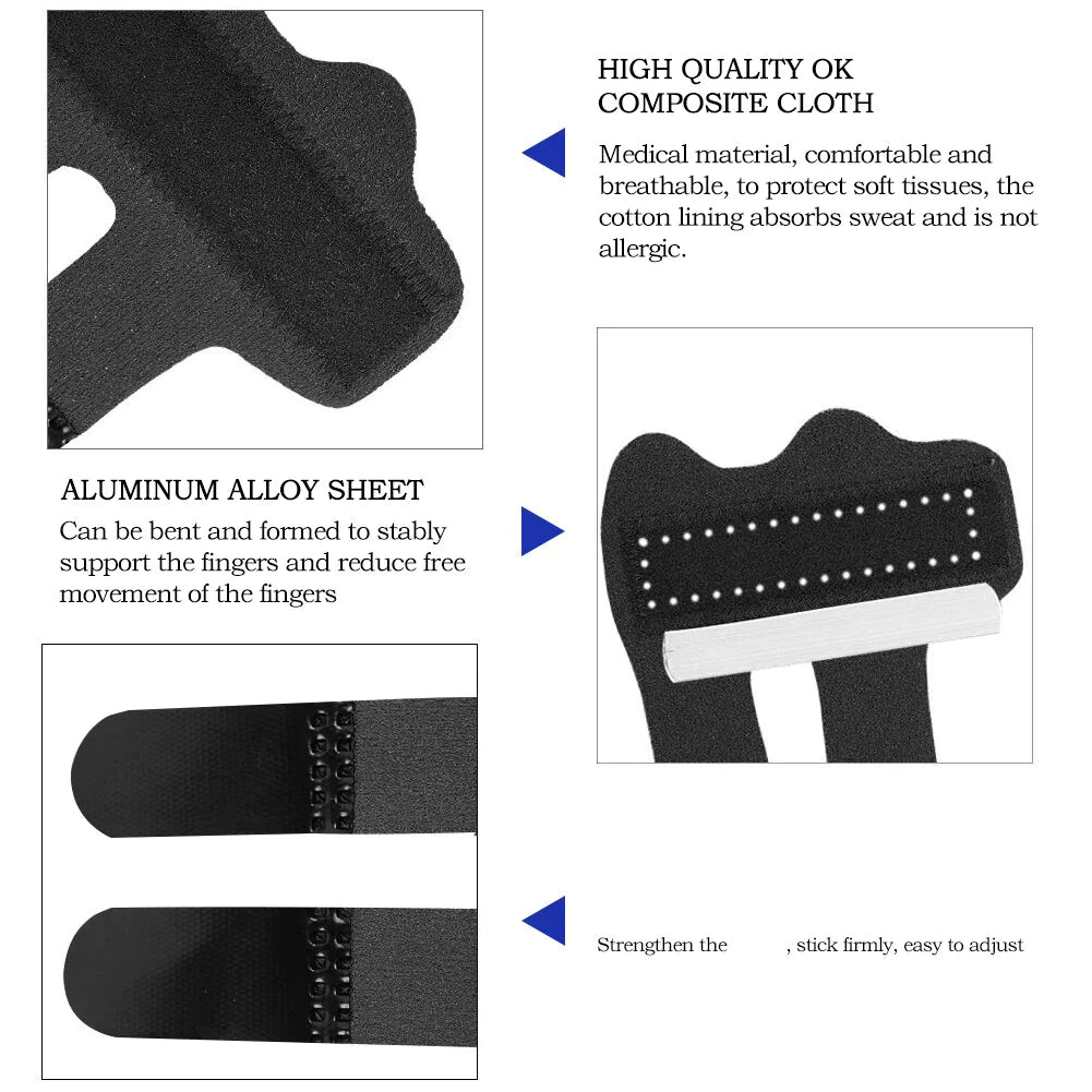 Adjustable Trigger Finger Splint Straightener Corrector Brace Support Protector Rieworkes