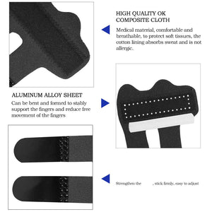 Adjustable Trigger Finger Splint Straightener Corrector Brace Support Protector Rieworkes