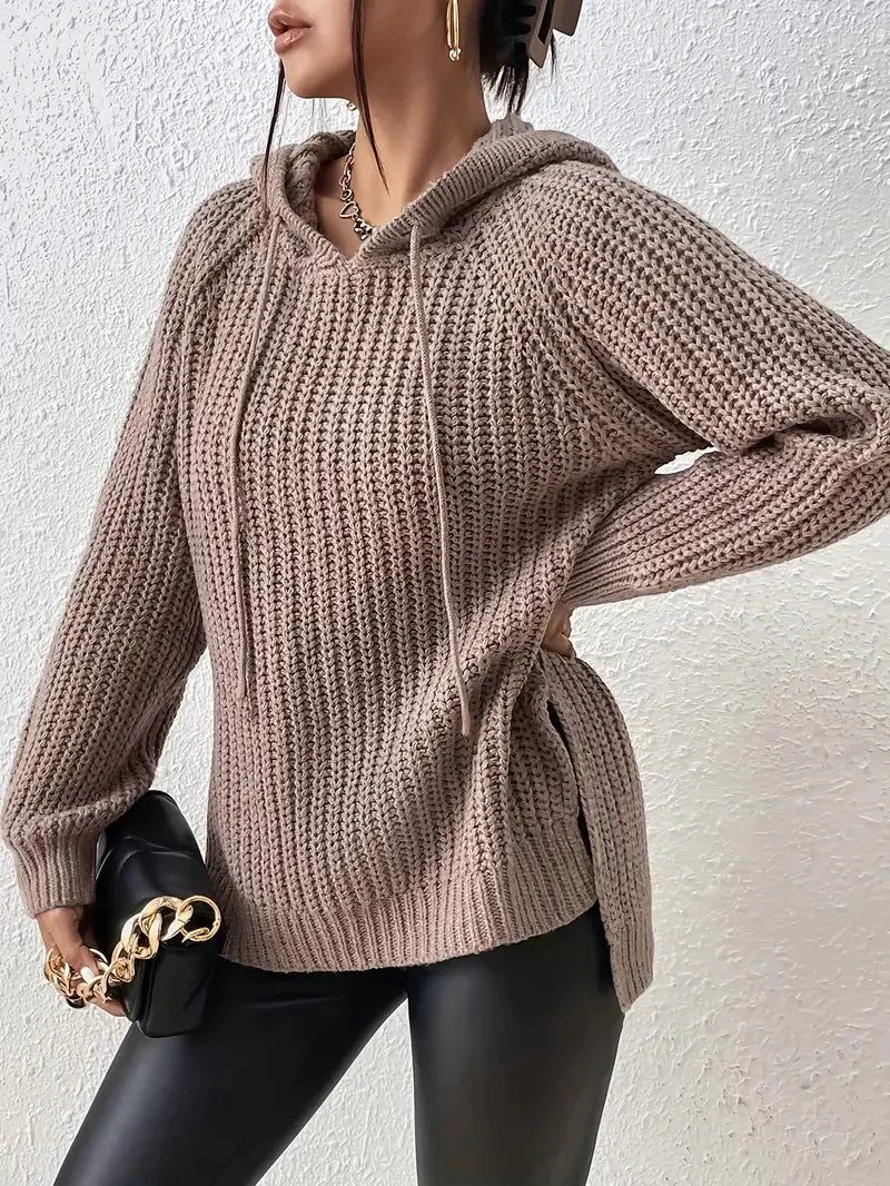 Pullover Hooded Sweater Women's Loose Slimming Rieworkes