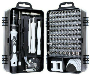 Magnetic Screwdriver Bit Set For iPhone Macbook Tool Kit Set Repair Watch 117PCS Rieworkes