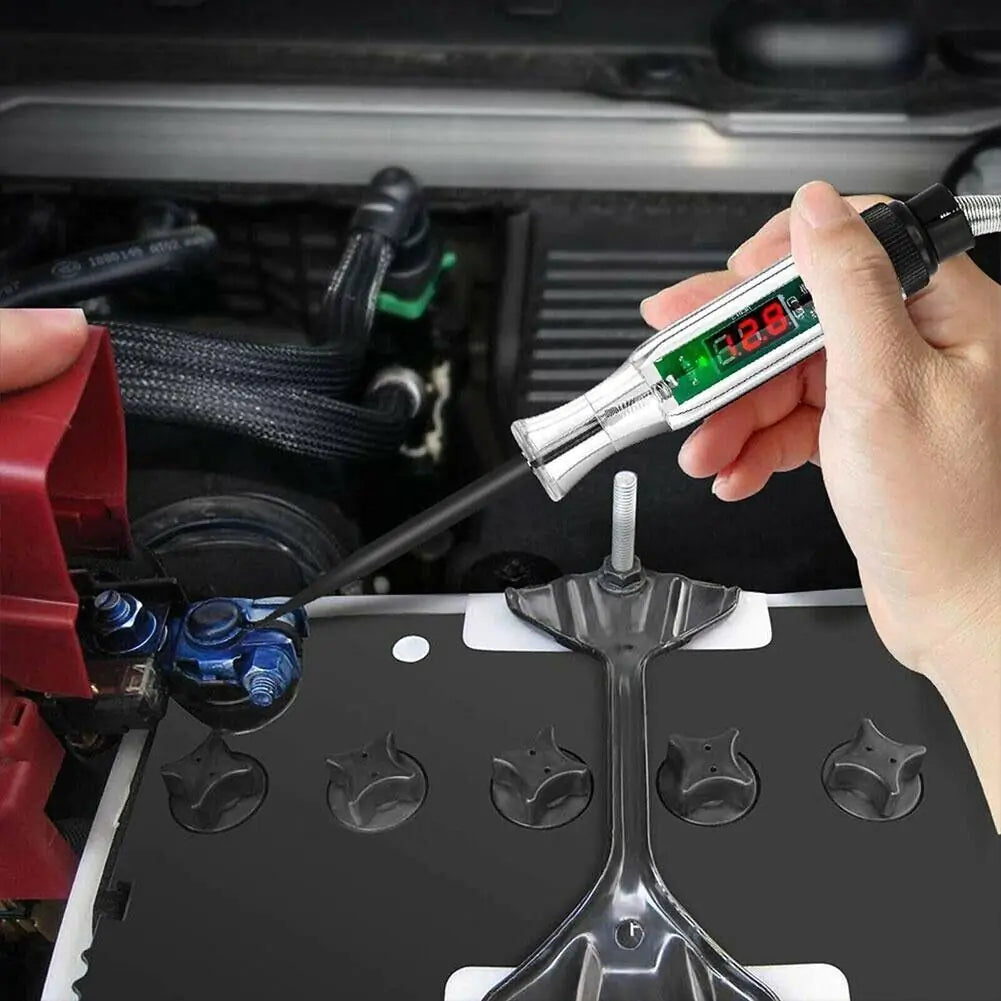 Digital Electric Voltage Circuit Tester Automotive Test Light Car Truck 6-24V US Rieworkes