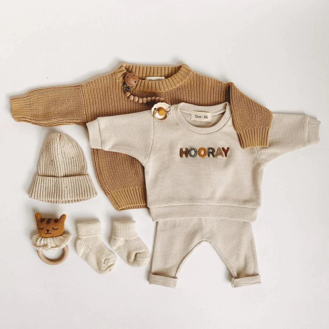 "Hooray" Baby 2 Pcs Set - Rieworkes