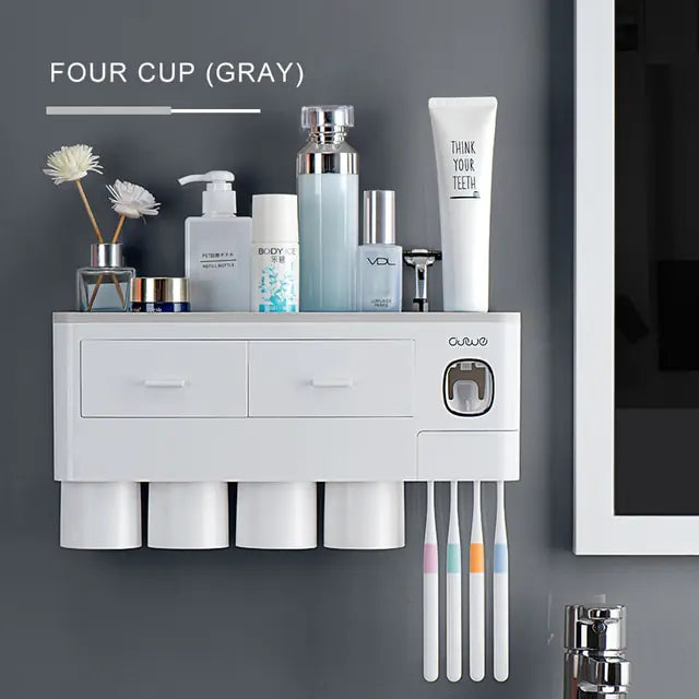 Bathroom Magnetic Storage Rack Rieworkes