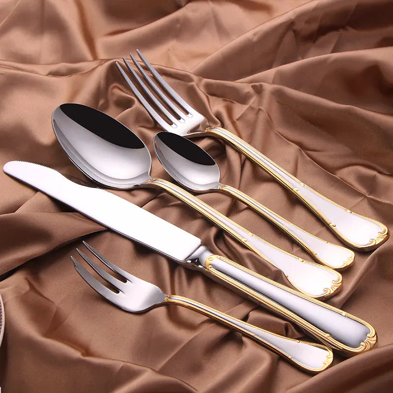 Light Luxury Western Tableware Set for Hotels &amp; Homes Mimarta