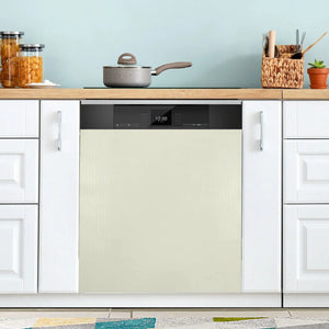 Beige Dishwasher Magnet Cover Magnetic Sticker Dish Washer Door Panel Cover Fridge Kitchen Appliance Magnet Decal Sheet Decor 23x26 inch Mimarta