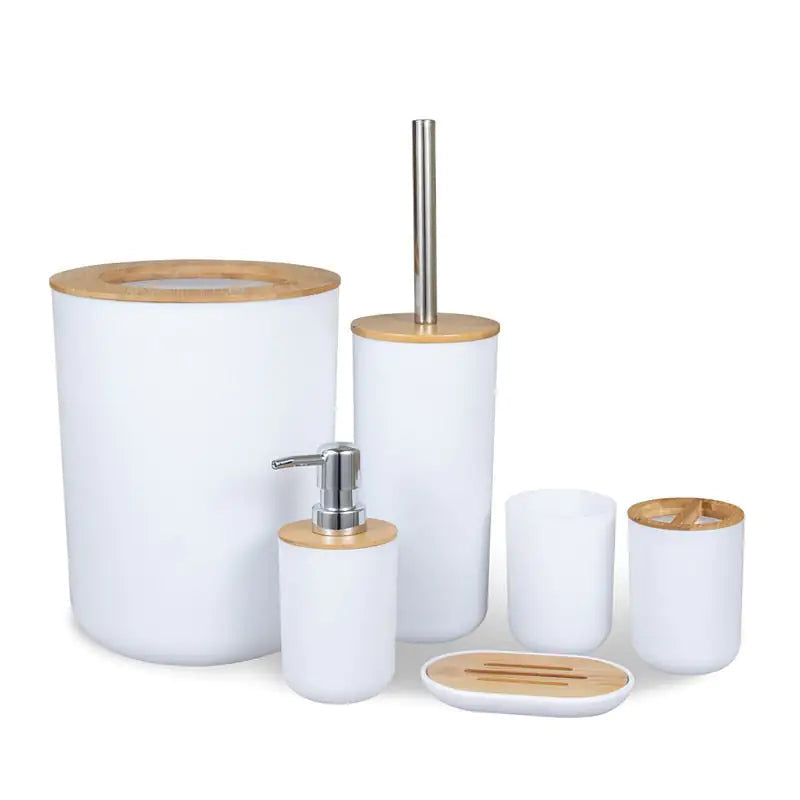 Minimalistic Bathroom Accessories Set Rieworkes