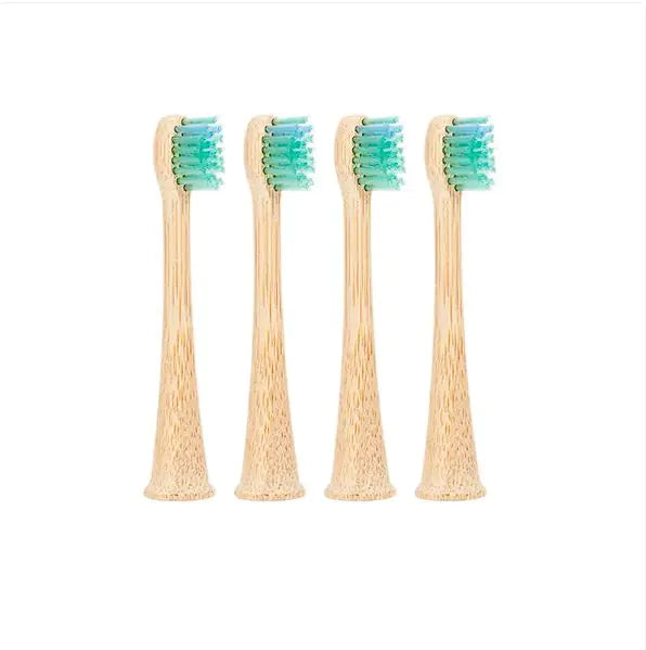 Organic Bamboo Biodegradable Electric Toothbrush Head Rieworkes