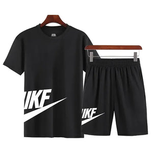 Luxury Men's T-Shirt and Shorts Set for Teens (2 Pieces) Mimarta
